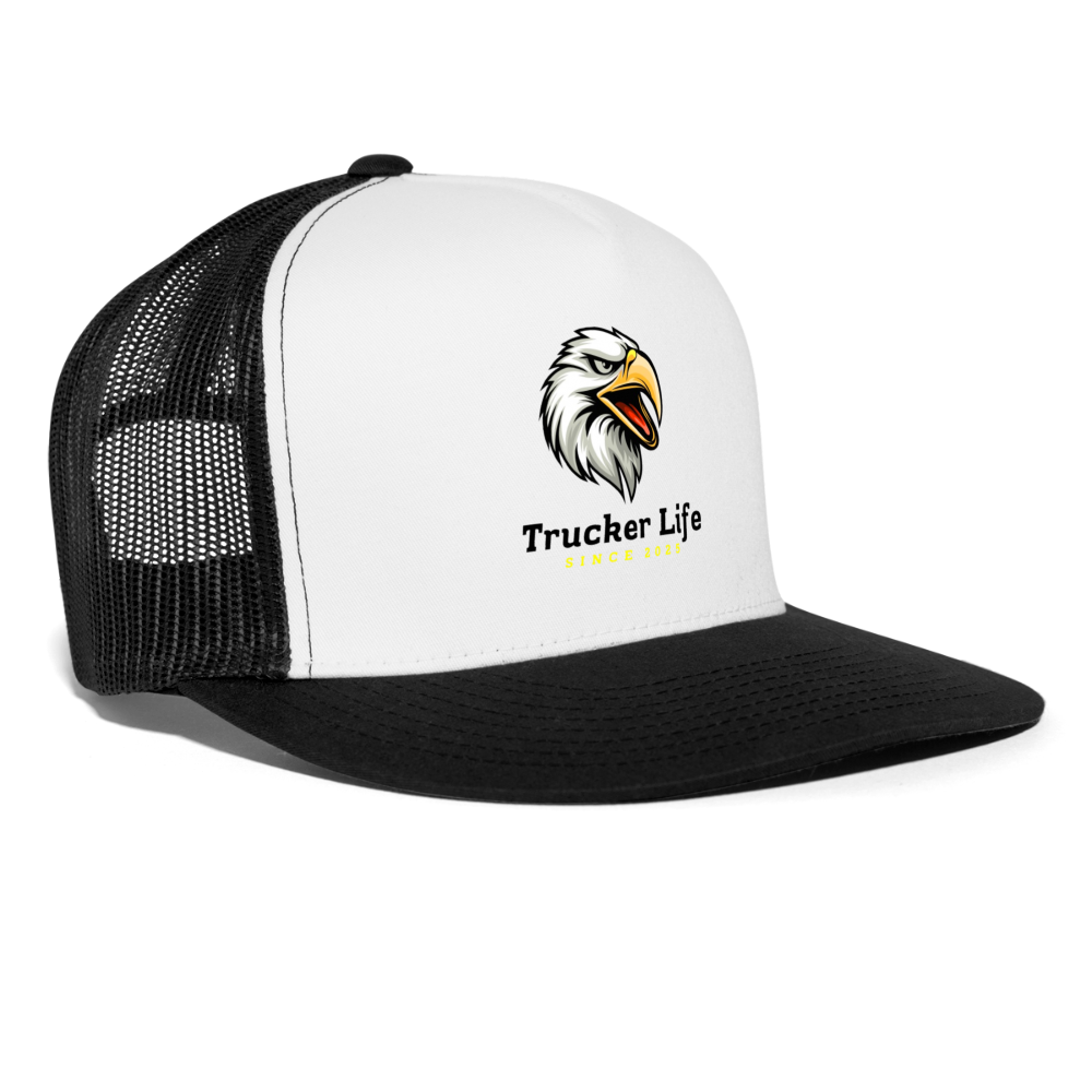 Trucker Life #52 Design - white/black