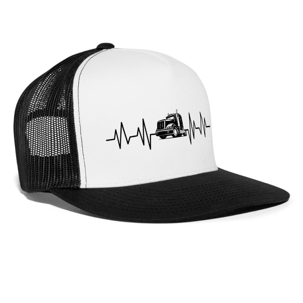 Trucker Hat #2 - white/black