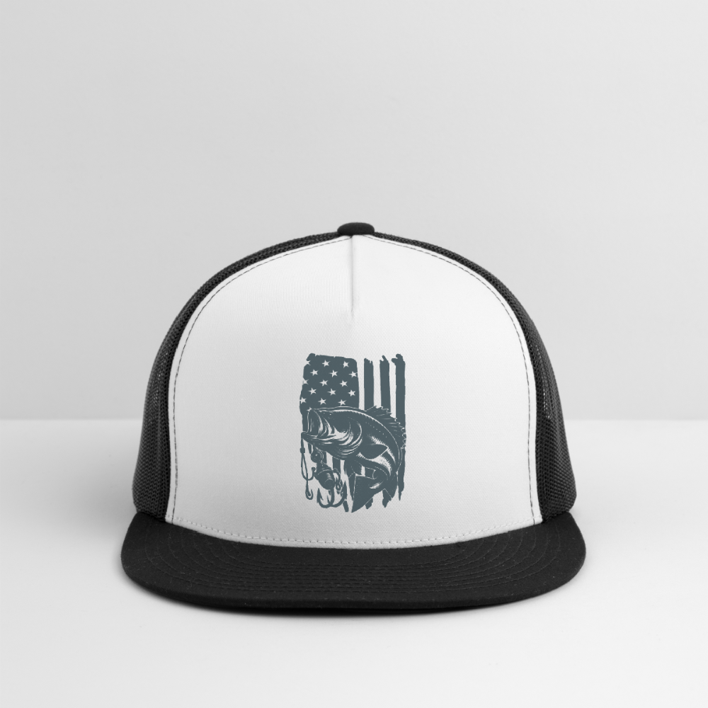 USA Fishing #1 Design - white/black