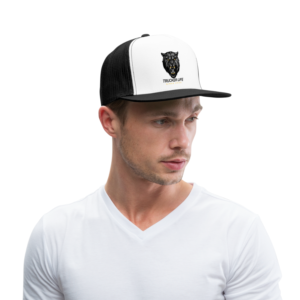 Trucker Life #48 Design - white/black