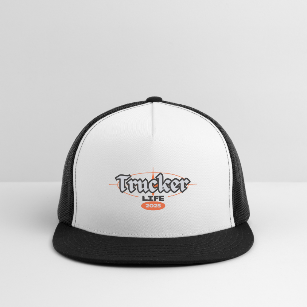 Trucker Life #5 Design - white/black