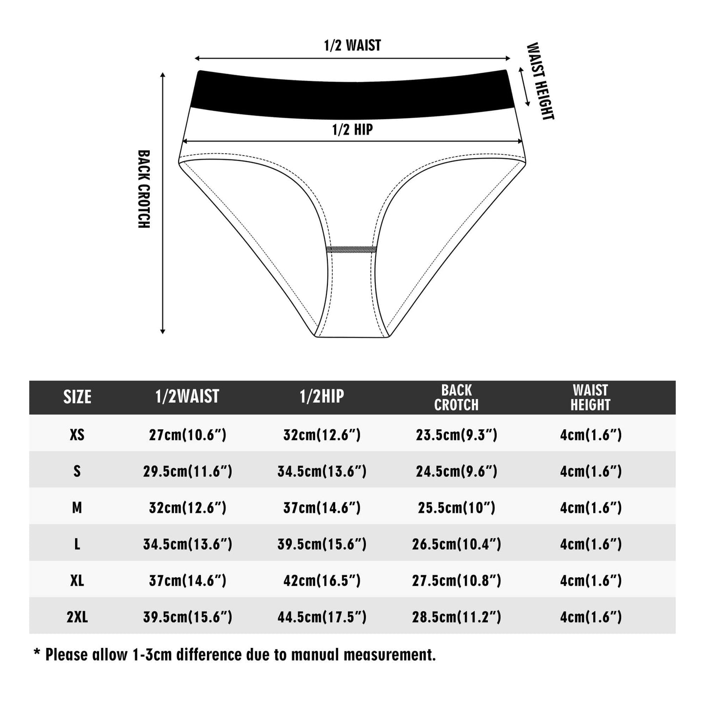 Truck Driver Womens Mid Waisted Briefs