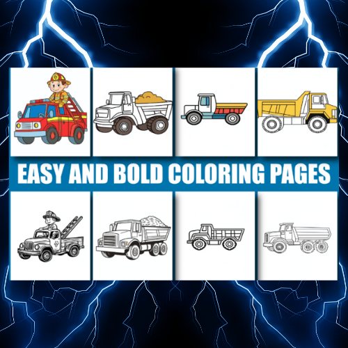 Truck Coloring Pages